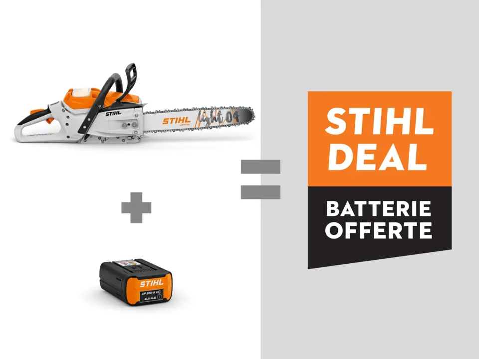 Set promo MSA 300 C-O, avec AP 500 S et une 2e AP 500 S offerte, 35 cm, RS Pro, .325&#8243;